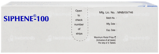 Siphene 100 Tablet 5